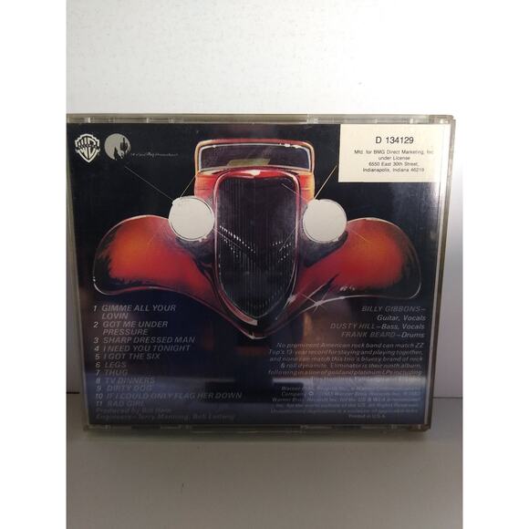 ZZ Top - Eliminator CD 1983 Classic Rock Warner Bros - Picture 3 of 3